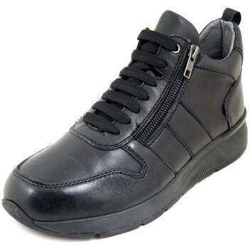 Chaussures Homme Boots Luxury Homme Chaussures, Bottine en Cuir, Lacets - HARRYN Noir