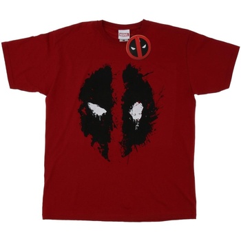 Vêtements Homme T-shirts manches longues Deadpool BI1007 Rouge