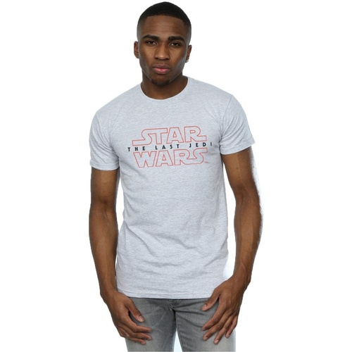 Vêtements Homme T-shirts manches longues Star Wars: The Last Jedi BI1036 Gris