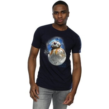 Vêtements Homme T-shirts manches longues Star Wars: The Last Jedi BI1183 Bleu