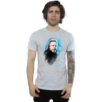 Vêtements Homme T-shirts manches longues Star Wars: The Last Jedi BI1195 Gris