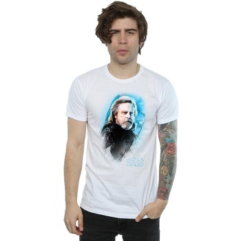 Vêtements Homme T-shirts manches longues Star Wars: The Last Jedi BI1195 Blanc