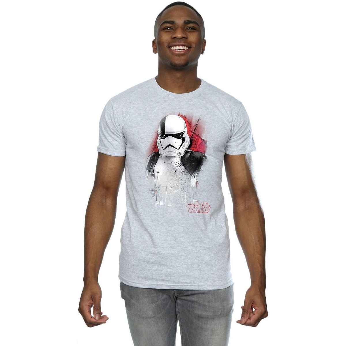 Vêtements Homme T-shirts manches longues Star Wars: The Last Jedi BI1196 Gris