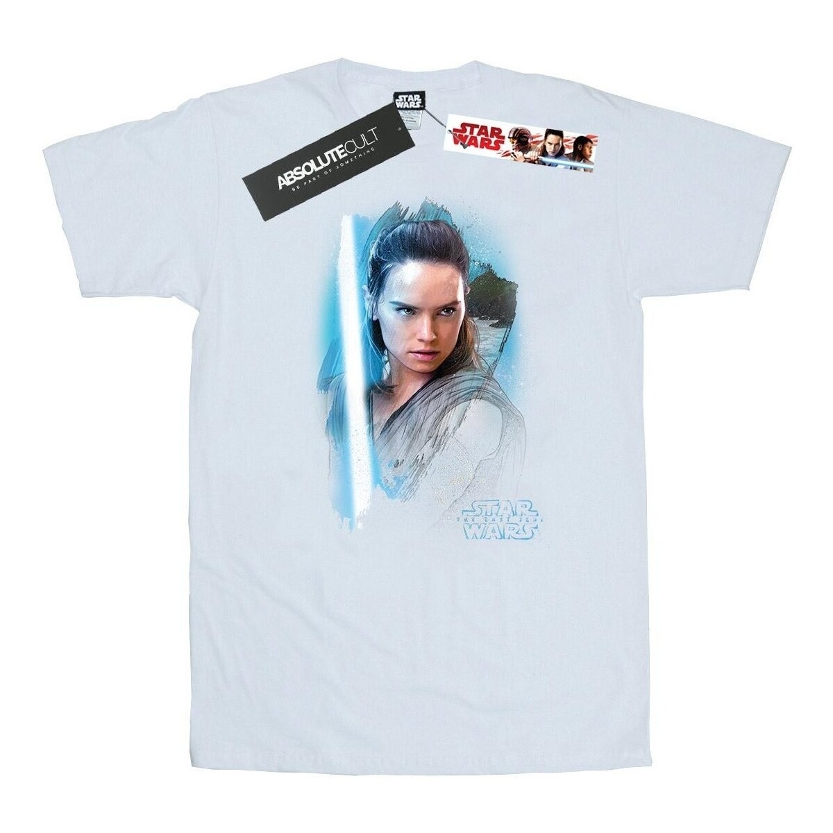Vêtements Homme T-shirts manches longues Star Wars: The Last Jedi BI1271 Blanc