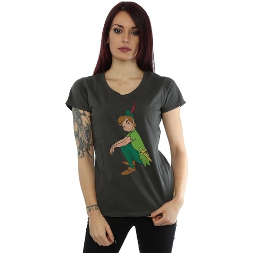 Vêtements Femme T-shirts manches longues Peter Pan Classic Gris