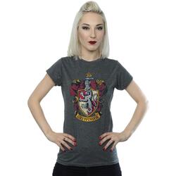 Vêtements Femme T-shirts manches longues Harry Potter BI1382 Gris