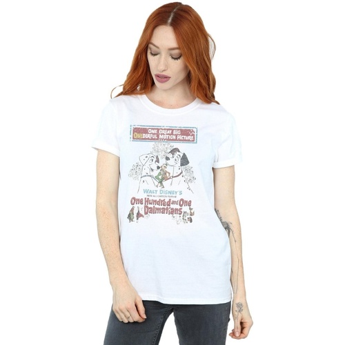 Vêtements Femme T-shirts manches longues Dessins Animés BI1665 Blanc