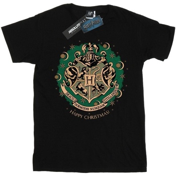 Vêtements Garçon T-shirts manches longues Harry Potter  Noir