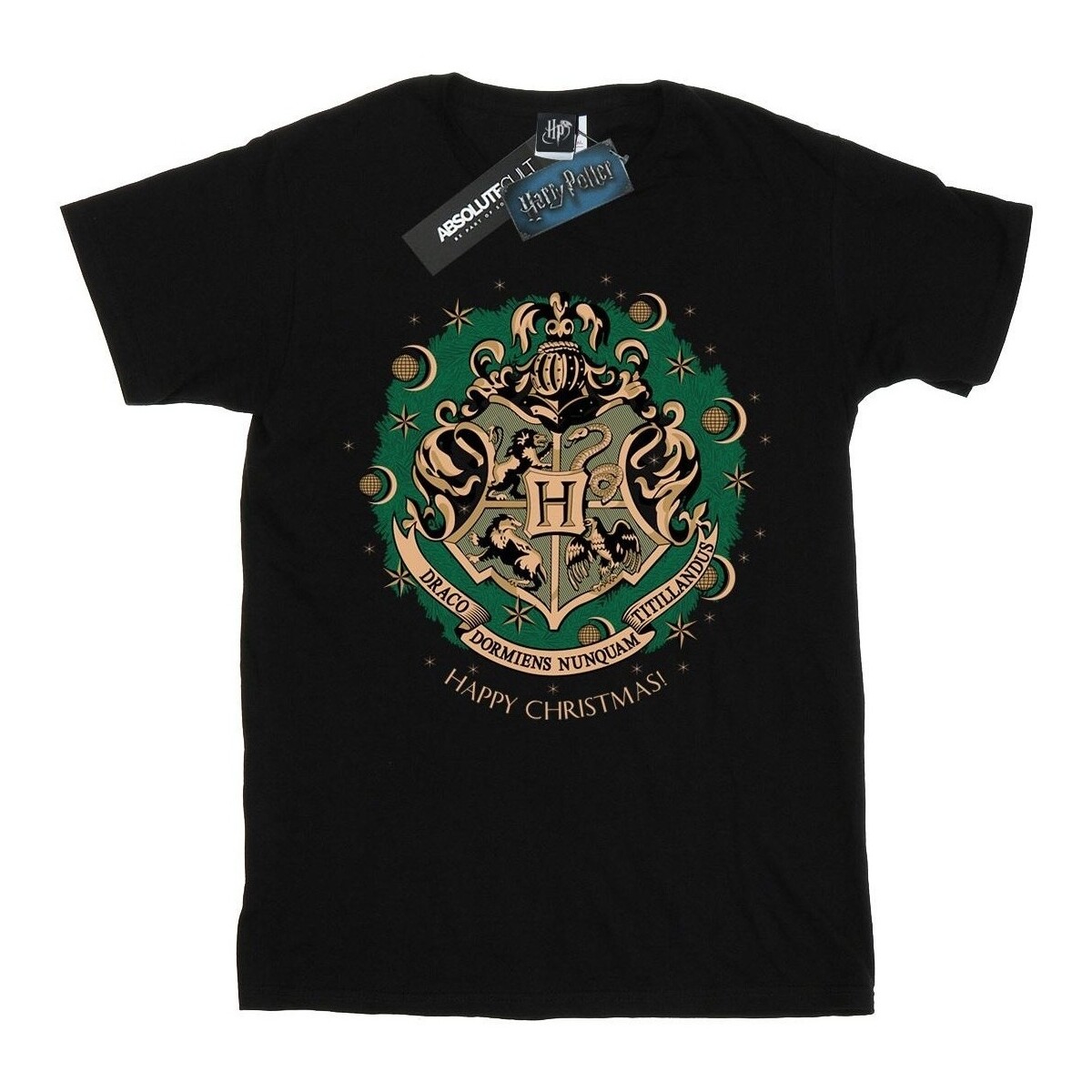 Vêtements Garçon T-shirts manches longues Harry Potter  Noir