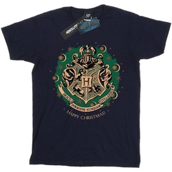 Vêtements Garçon T-shirts manches longues Harry Potter  Bleu