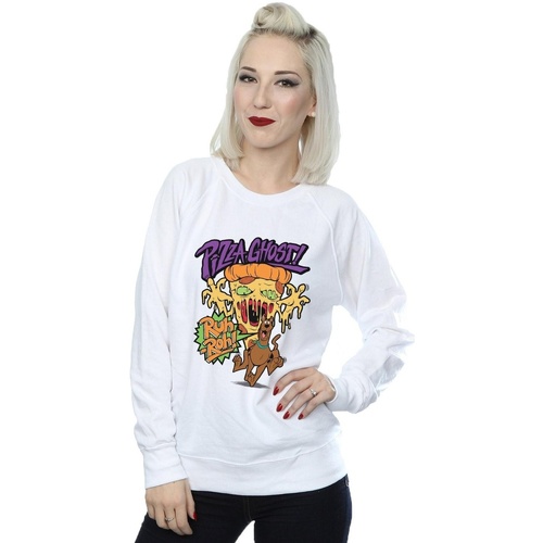 Vêtements Femme Sweats Scooby Doo Pizza Ghost Blanc