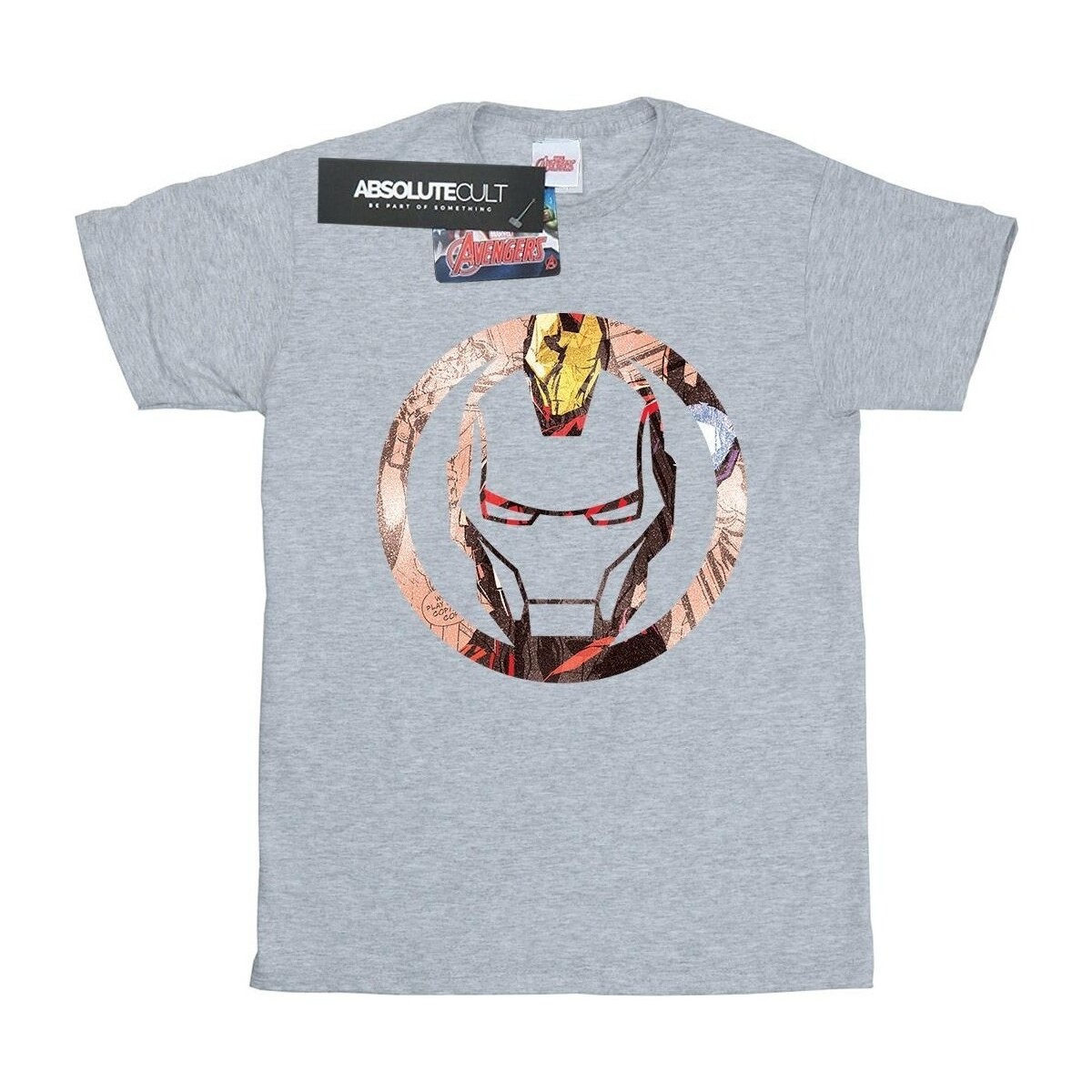 Vêtements T-shirts manches longues Iron Man BI360 Gris