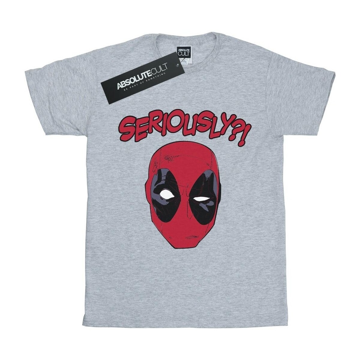 Vêtements T-shirts manches longues Deadpool Seriously Gris