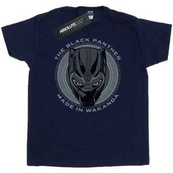 Vêtements Homme T-shirts manches longues Black Panther  Bleu