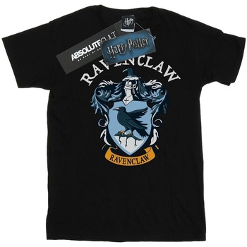 Vêtements Fille T-shirts manches Flight Harry Potter  Noir