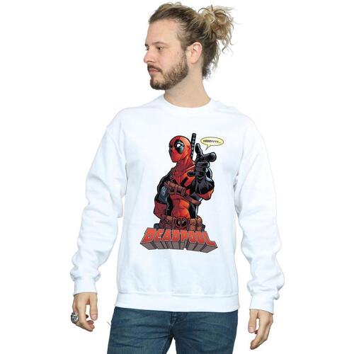 Vêtements Homme Sweats Deadpool  Blanc