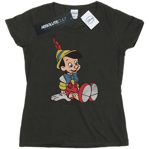 Vêtements Femme T-shirts manches longues Pinocchio BI490 Gris