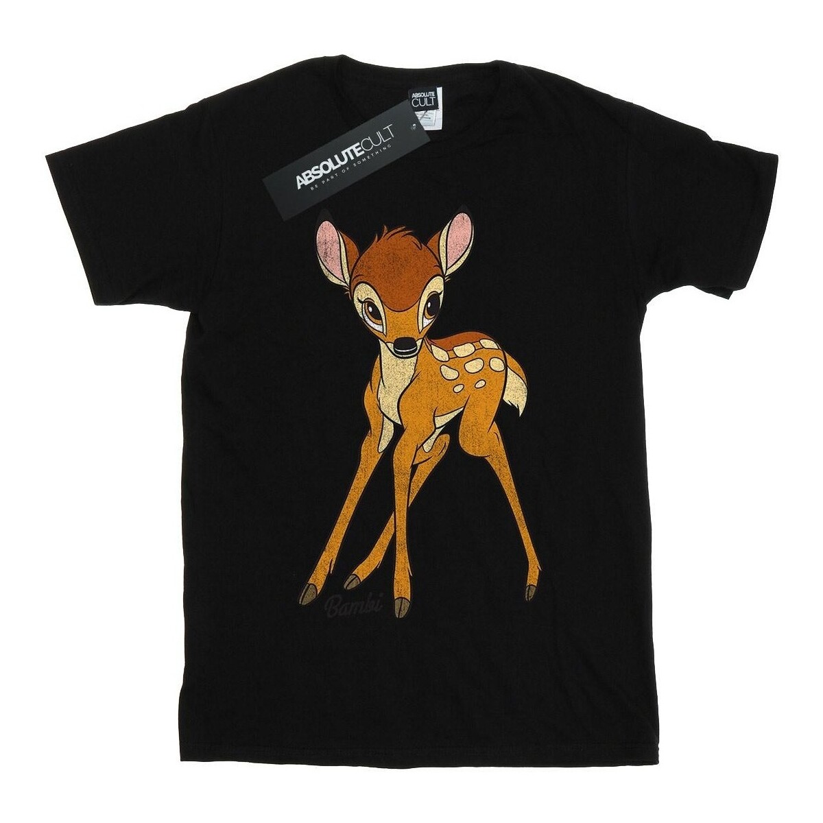 Vêtements Fille T-shirts manches longues Bambi Classic Noir