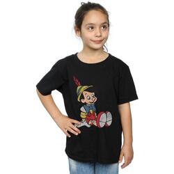 Vêtements Fille T-shirts manches longues Pinocchio Classic Noir