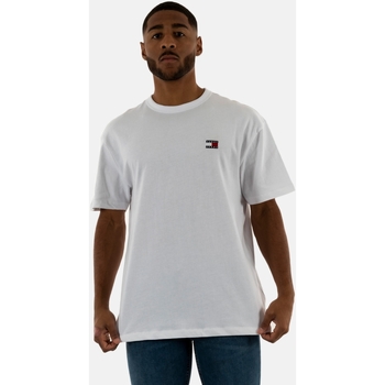 Vêtements Homme T-shirts manches courtes Tommy Jeans dm0dm17995 Blanc