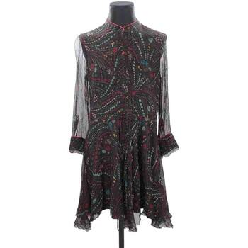 Vêtements Femme Robes Oreillers / Traversins Robe en soie Noir