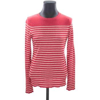 Vêtements Femme Sweats Oreillers / Traversins Pull-over en laine Rouge