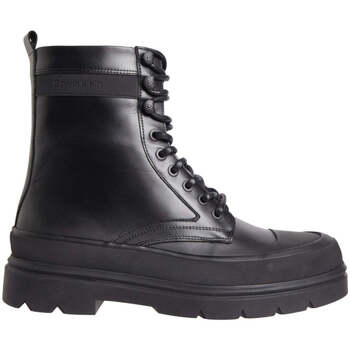 Chaussures Homme Boots Calvin Klein Jeans lace up boot high Noir