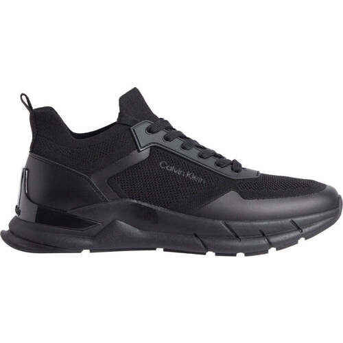 Chaussures Homme Baskets basses Calvin Klein JEANS Ruched low top lace up sport shoe triple black Noir