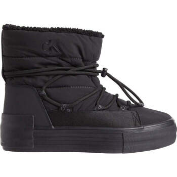 Chaussures Femme Bottines Calvin Klein Jeans bold vulc flatf snow boot Noir