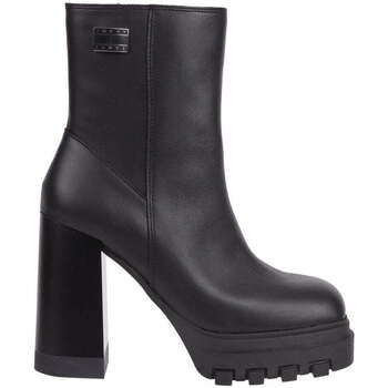 Tommy Jeans high heel ankle boot Noir