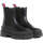 Chaussures Femme Bottines Tommy Jeans chelsea foxing boot Noir