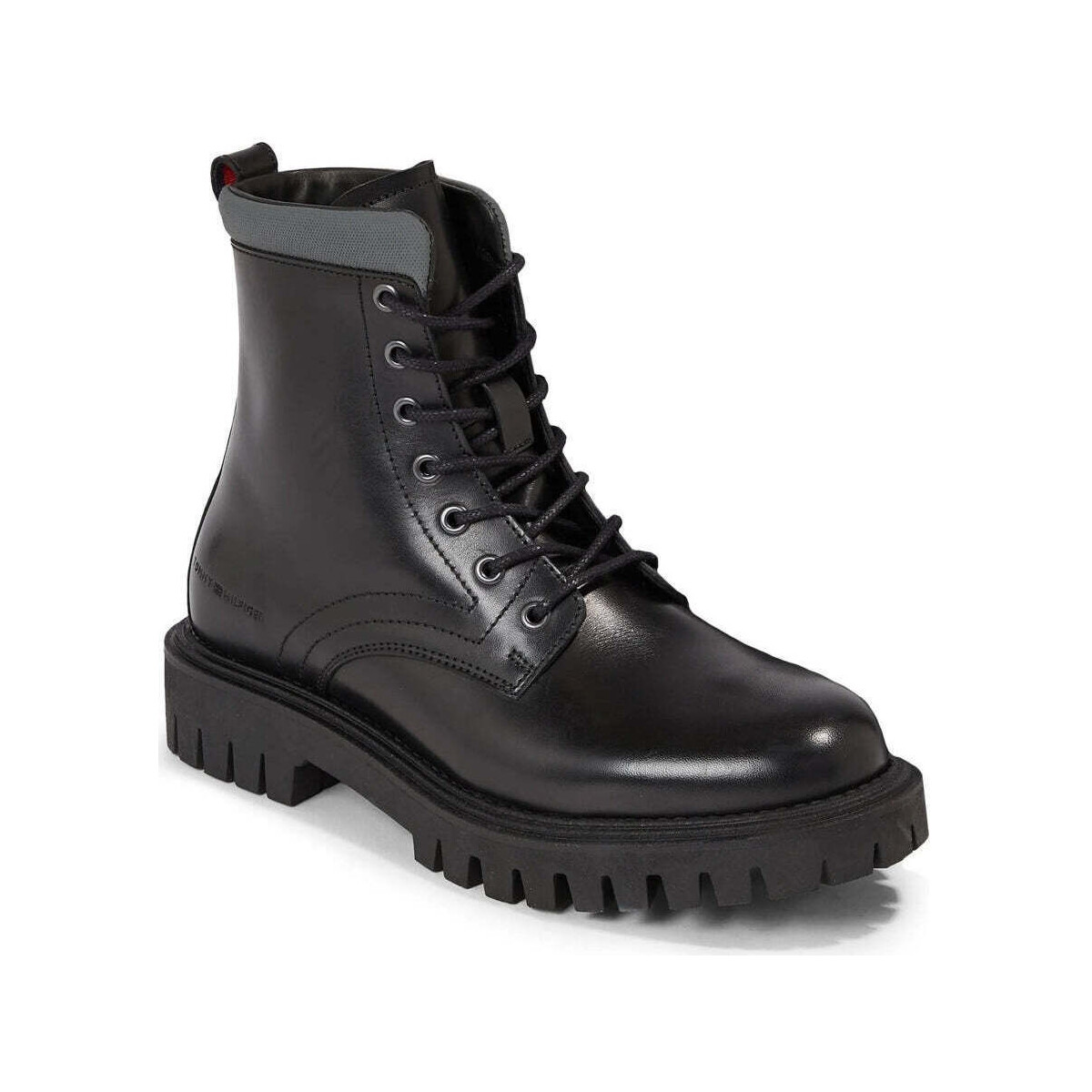 Chaussures Homme Boots Tommy Hilfiger premium casual chunky boot Noir