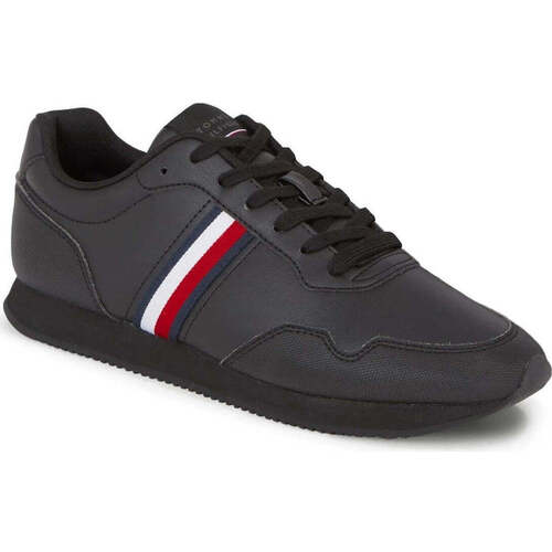 Chaussures Homme Baskets basses Tommy Hilfiger core lo runner Noir