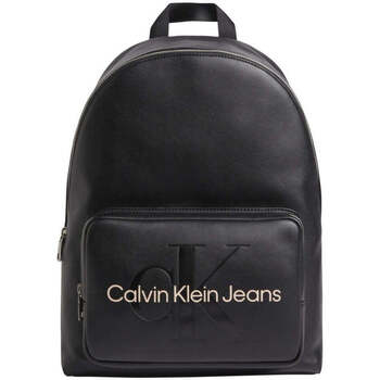 Sacs Femme Sacs à dos Calvin Klein Jeans sculpted campus mono backpack Noir