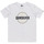 Vêtements Garçon Débardeurs / T-shirts sans manche Quiksilver Circle Up Blanc