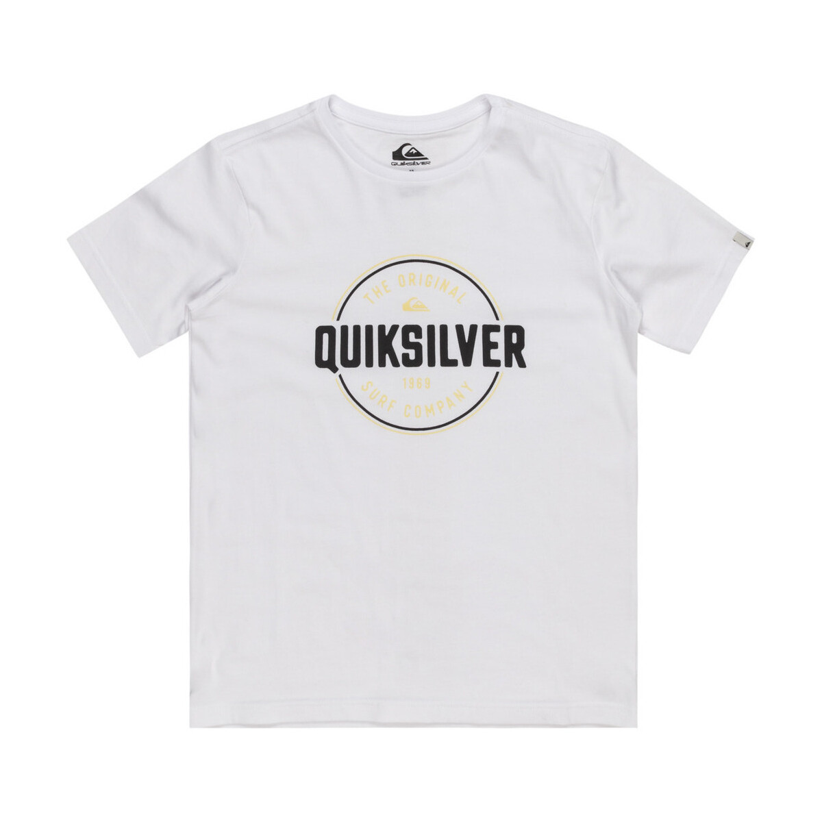 Vêtements Garçon Débardeurs / T-shirts sans manche Quiksilver Circle Up Blanc