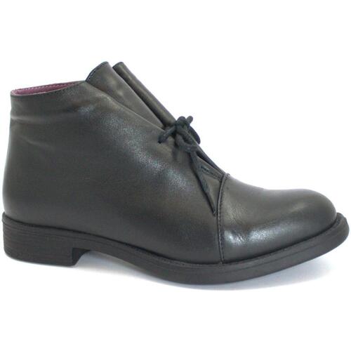 Chaussures Femme Richelieu Bueno Shoes ritmo BUE-RRR-WZ7312-BL Noir