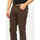 Vêtements Homme Pantalons Sette/Mezzo Pantalon coupe slim SetteMezzo avec 5 poches en coton Marron