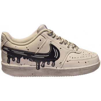Chaussures Homme Baskets mode Nike Basket homme Custom  TORRONTO NEW Blanc