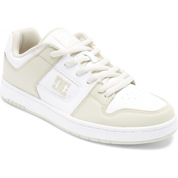 Chaussures Chaussures de Skate DC GLI SHOES MANTECA 4 SN white tan Blanc
