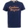 Vêtements Homme T-shirts & Polos Deeluxe TEE SHIRT  BLEU MARINE - Marine - L Multicolore