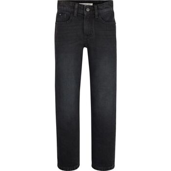 Vêtements Garçon Jeans Calvin Klein Jeans IB0IB01788-WASHED BLACK Noir