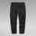Vêtements Homme Pantalons G-Star Raw D02190 D410 - ROVIC ZIP 3D-6484 DK BLACK Noir
