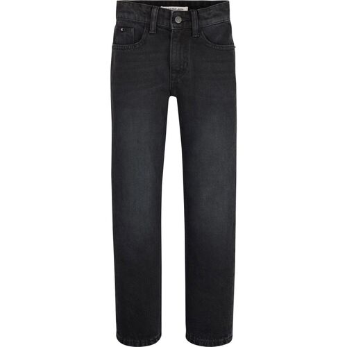 Vêtements Garçon Jeans Calvin Klein Jeans IB0IB01788-WASHED BLACK Noir