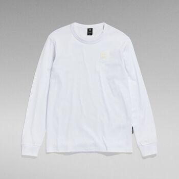 Vêtements Homme Arthur & Aston G-Star Raw F23455-C336 PREMIUM BASE-110 WHITE Blanc