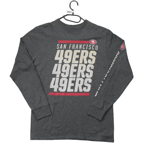 Vêtements Homme T-shirts & Polos Majestic T-shirt  San Francisco 49ers NFL Gris
