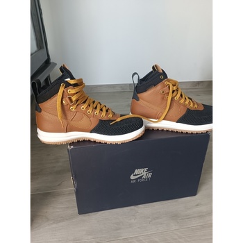 Chaussures Homme Baskets montantes womens Nike womens NIKE LUNAR FORCE 1 DUCKBOOT Marron