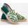 Chaussures Femme Espadrilles Art of Soule Leaf Vert