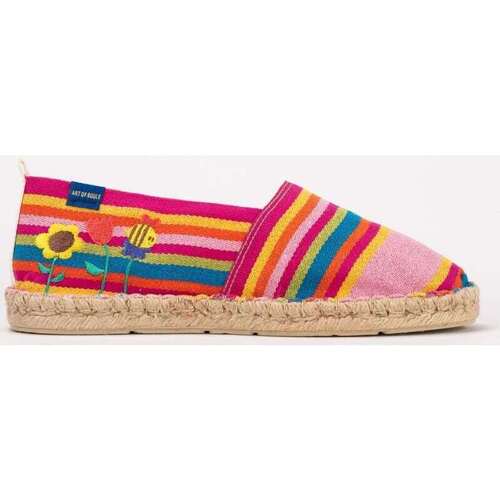 Chaussures Femme Espadrilles Oh My Sandals Stripe Rose