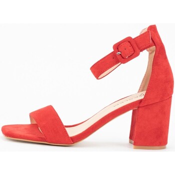 Chaussures Femme Sandales et Nu-pieds Keslem Sandalias  en color rojo para Rouge
